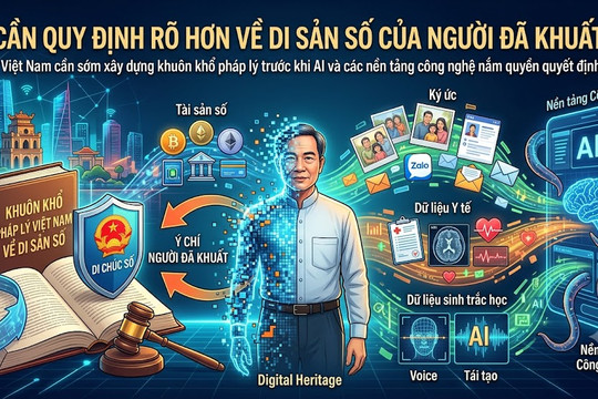 Cần xây dựng quy định rõ hơn về di sản số của người đã khuất