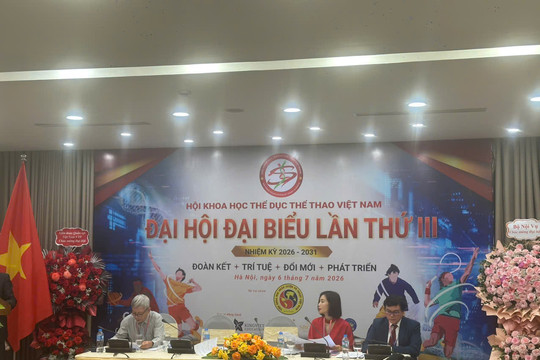 PGS.TS Lê Đức Chương tái đắc cử Chủ tịch Hội Khoa học Thể dục thể thao Việt Nam