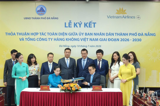 Đà Nẵng hợp tác toàn diện với Vietnam Airlines
