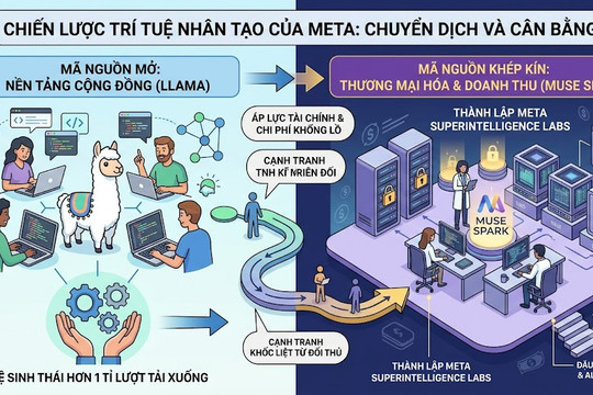 Chiến lược trí tuệ nhân tạo của Meta: Dần rời xa nhưng chưa từ bỏ mã nguồn mở