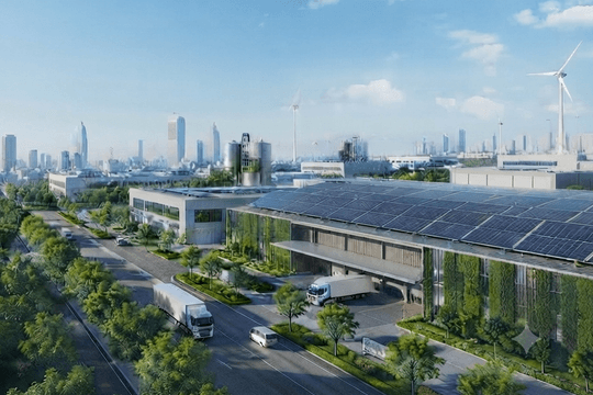 Điện xanh mở lối cho khu công nghiệp Net Zero