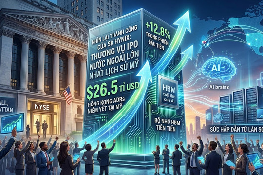 Nhìn lại thành công của SK Hynix sau vụ IPO nước ngoài lớn nhất lịch sử Mỹ