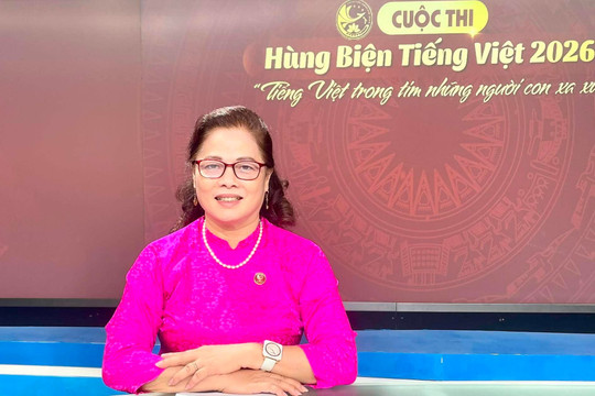 Bà Lê Thị Khánh Vân: AI 'trợ thủ' tăng vốn từ, gia đình là nơi neo giữ hồn Việt