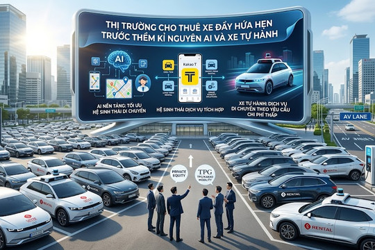 Thị trường cho thuê xe đầy hứa hẹn trước thềm kỉ nguyên AI và xe tự hành