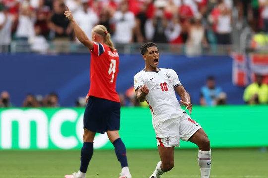 Bellingham giúp Anh lội ngược dòng hạ Na Uy, vào bán kết World Cup 2026