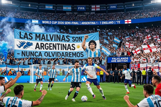 Bán kết World Cup 2026 Argentina - Anh nóng bởi vấn đề lịch sử