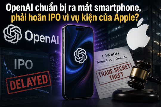 OpenAI chuẩn bị ra mắt smartphone, phải hoãn IPO vì vụ kiện của Apple?