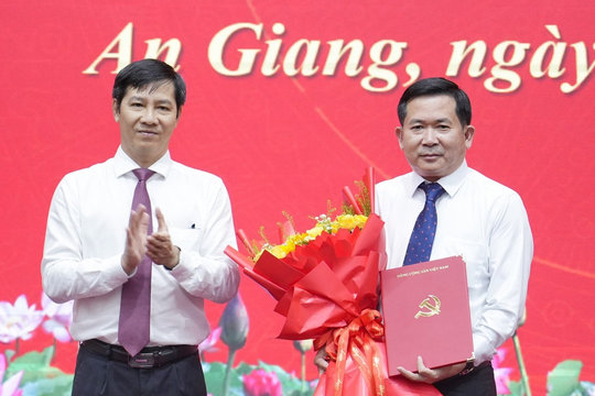 Trung tướng Đinh Văn Nơi giữ chức Phó bí thư Tỉnh ủy An Giang