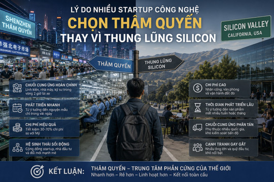 Lý do nhiều startup công nghệ chọn Thâm Quyến thay vì Thung lũng Silicon