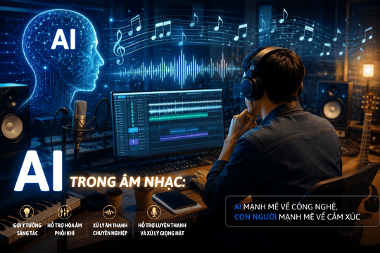 AI trong âm nhạc đang thay đổi nghệ sĩ như thế nào?