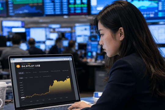 Giá Bitcoin hôm nay 15/7: Bật lên 65.000 USD khi lạm phát Mỹ hạ nhiệt