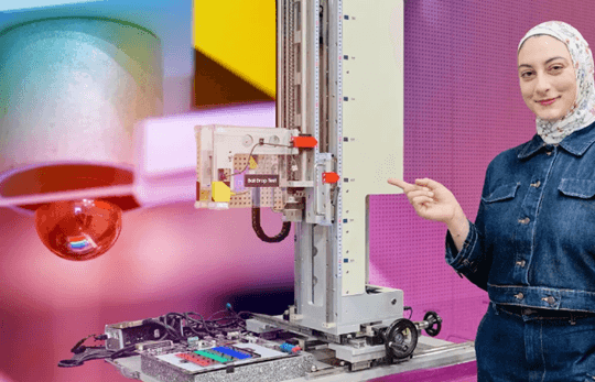 Bên trong cơ sở kiểm nghiệm màn hình gập của Samsung
