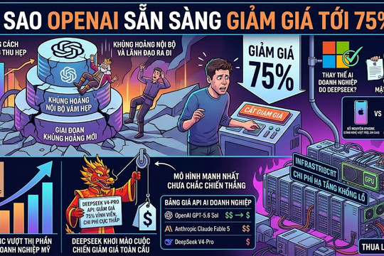 Vì sao OpenAI sẵn sàng giảm giá tới 75%?