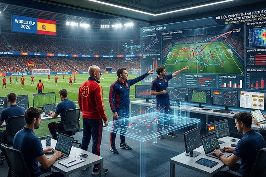 Thành công của Tây Ban Nha tại World Cup nhờ chuyên gia dữ liệu