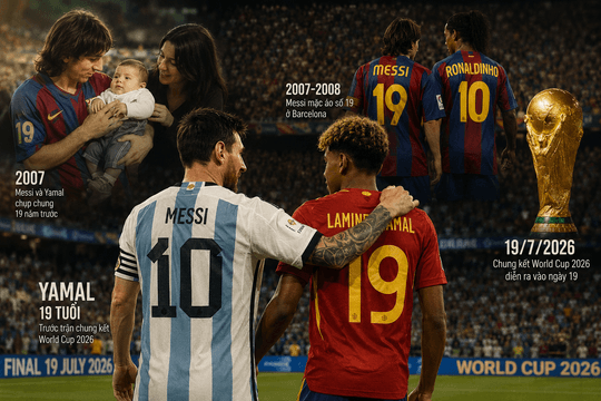 Messi, Yamal và những chuyện trùng hợp kì lạ với con số 19