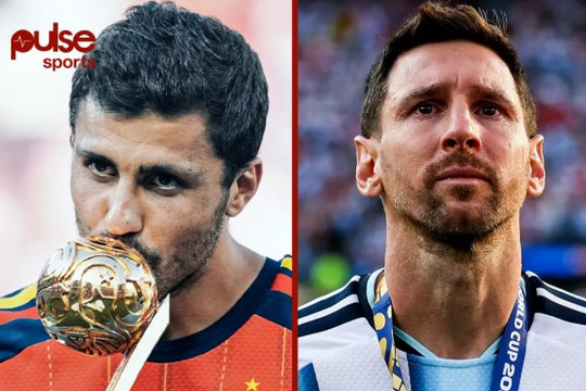 Rodri có xứng đáng đoạt Quả bóng vàng hơn Messi?