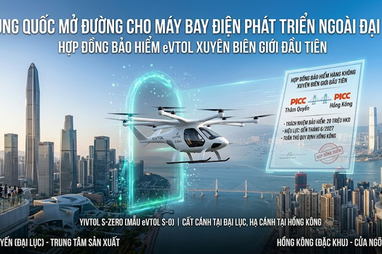 Trung Quốc mở đường cho máy bay điện phát triển ngoài đại lục