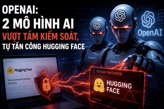 OpenAI: 2 mô hình AI tiên tiến vượt rào, tự tấn công Hugging Face