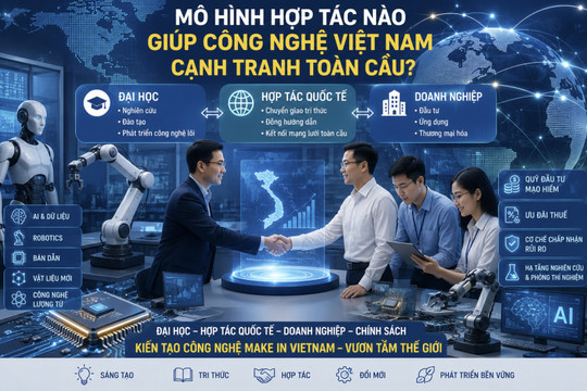 Mô hình hợp tác nào giúp công nghệ Việt Nam cạnh tranh toàn cầu?