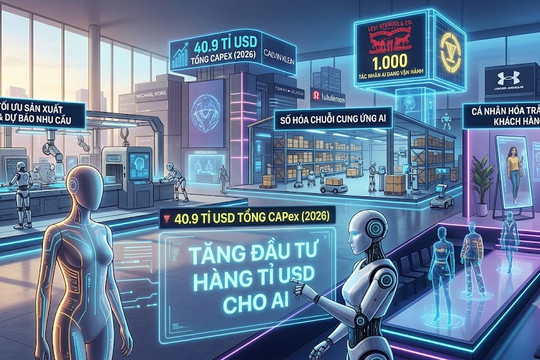 Các đại gia thời trang tăng đầu tư hàng tỉ USD cho AI