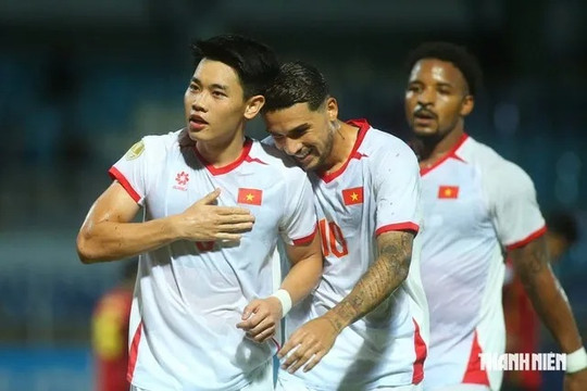 Hạ Timor Leste 7-0, tuyển Việt Nam khẳng định ngôi đầu bảng A