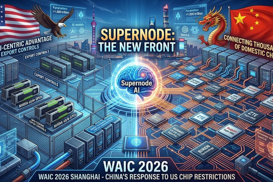 Supernode trở thành mặt trận mới trong cuộc đua công nghệ Mỹ - Trung