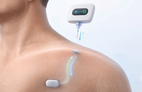 ‘Ổ cắm’ nằm dưới da sạc điện cho thiết bị cấy ghép