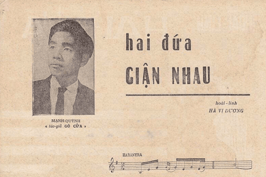 Nhạc sĩ Mạnh Quỳnh 'xưa' buồn lòng vì người trùng nghệ danh