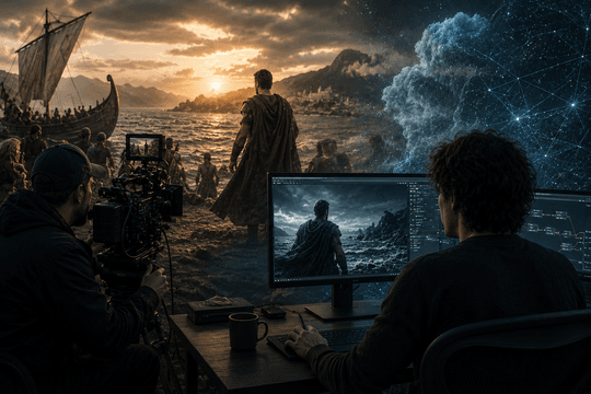 Phim AI chi phí chỉ vài nghìn USD xuất hiện giữa cơn sốt 'The Odyssey'