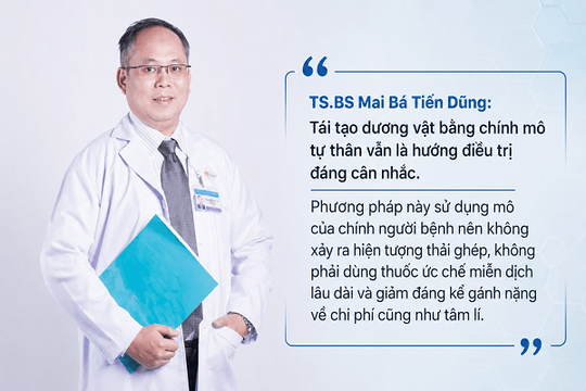 TS.BS Mai Bá Tiến Dũng: Tôi không hiểu tại sao lại chọn kĩ thuật ghép dương vật từ người chết não
