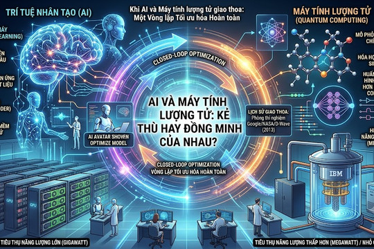 AI và máy tính lượng tử: Kẻ thù hay đồng minh của nhau?