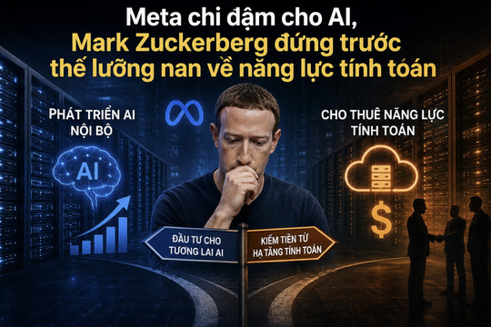 Meta chi đậm cho AI, Mark Zuckerberg rơi vào thế lưỡng nan về năng lực tính toán