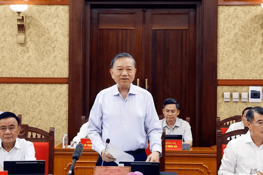 Tổng Bí thư, Chủ tịch nước Tô Lâm: Lao động sáng tạo phải trở thành nguồn lực quan trọng nhất của quốc gia trong tương lai