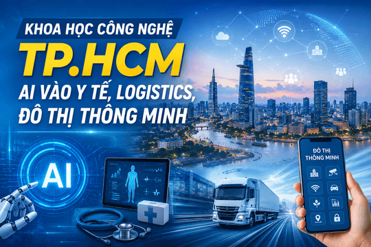 TP.HCM tăng tốc đưa AI vào y tế, giáo dục và logistics