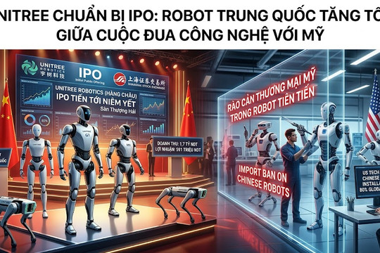 Unitree chuẩn bị IPO: Robot Trung Quốc tăng tốc giữa cuộc đua công nghệ với Mỹ