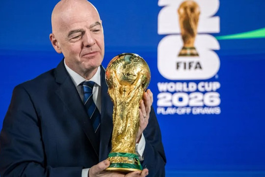 Sau thất bại FFE, Chủ tịch FIFA Infantino chuyển sang kế hoạch World Cup 64 đội
