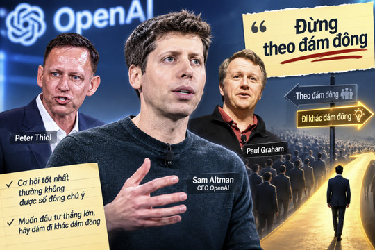 Sam Altman hé lộ bài học đầu tư từ Peter Thiel và Paul Graham: Đừng theo đám đông