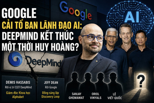 Google cải tổ ban lãnh đạo AI: DeepMind kết thúc một thời huy hoàng?