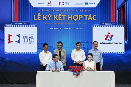 Trường Quốc tế IVS và Hoa hậu Biển hợp tác chiến lược cùng Liên hoan Phim Điện ảnh Trẻ TP.HCM 2026