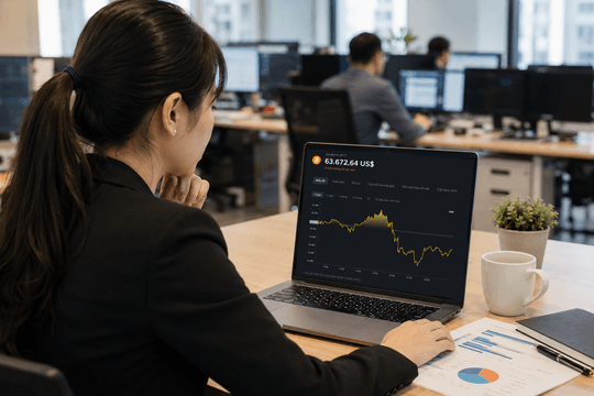 Giá Bitcoin hôm nay 12/8: Hụt hơi dưới 64.000 USD khi nhà đầu tư đổ xô mua vàng