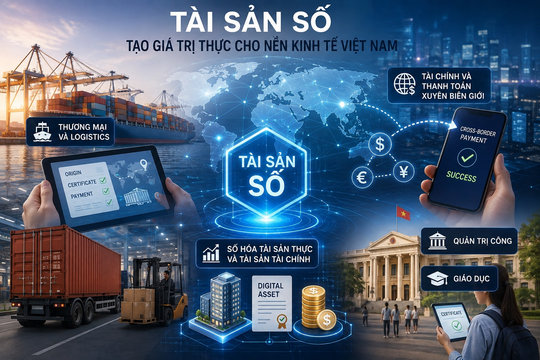 Tài sản số chỉ thực sự có ý nghĩa khi giải quyết bài toán của nền kinh tế