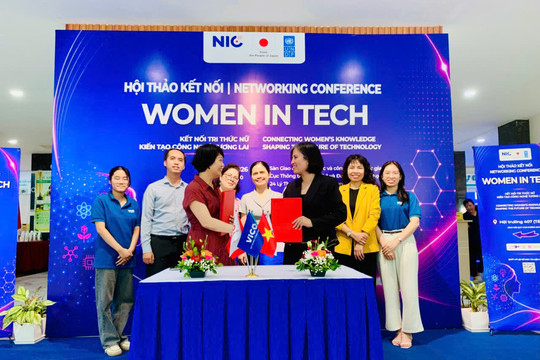 HỘI THẢO “KẾT NỐI CÔNG NGHỆ – WOMEN IN TECH”: ĐẨY MẠNH THƯƠNG MẠI HÓA KẾT QUẢ NGHIÊN CỨU VÀ KHỞI ĐỘNG ĐỀ ÁN HỖ TRỢ 10.000 DOANH NGHIỆP CHUYỂN ĐỔI SỐ