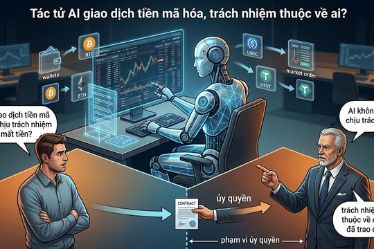 CEO Brickken phân tích trách nhiệm khi tác tử AI giao dịch tiền mã hóa