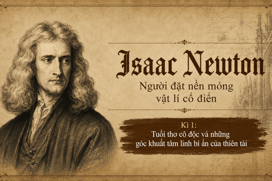 Isaac Newton Kì 1: Tuổi thơ cô độc và những góc khuất tâm linh bí ẩn của một thiên tài