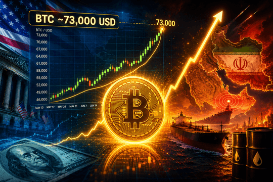 Giá Bitcoin hôm nay 21/8: Vượt 73.500 USD giữa lúc Mỹ tung đòn kinh tế với Iran