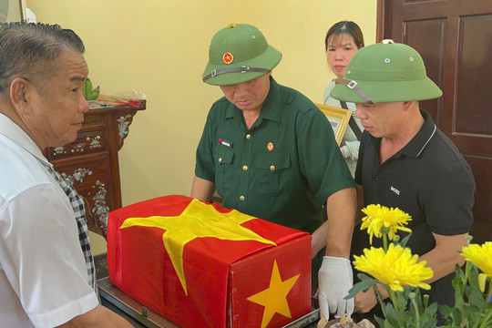 Hơn 47 năm, người lính về quê Thanh Hoá