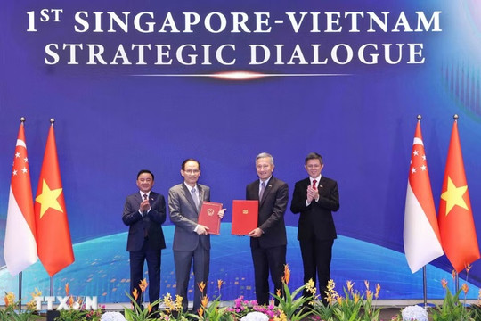 Việt Nam - Singapore thúc đẩy cùng nghiên cứu, phát triển và làm chủ công nghệ