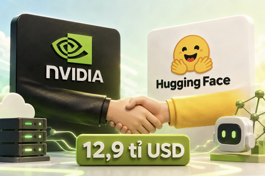 Nvidia đồng ý mua Hugging Face giá gần 13 tỉ USD