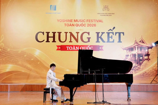Nam sinh đoạt HCV Yoshine Music Festival 2026: Trái ngọt từ sự thấu hiểu
