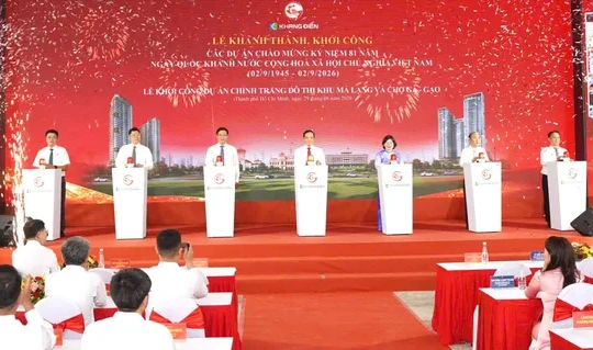 TP.HCM khởi công, khánh thành 11 công trình với tổng vốn hơn 181.412 tỉ đồng